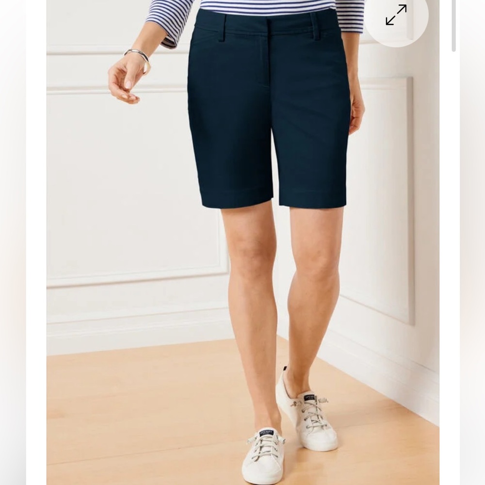 Talbots Navy Bermuda Shorts